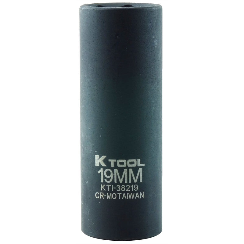 K Tool International KTI-38219 Soc 19Mm 1/2D Imp 6Pt Dp - Pelican Power Tool