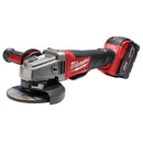 Milwaukee 2780-21 M18 Fuel 4.5 - 5" Grinder Paddle Switch (1) Redlith Xc5.0 Batt Kit - Pelican Power Tool