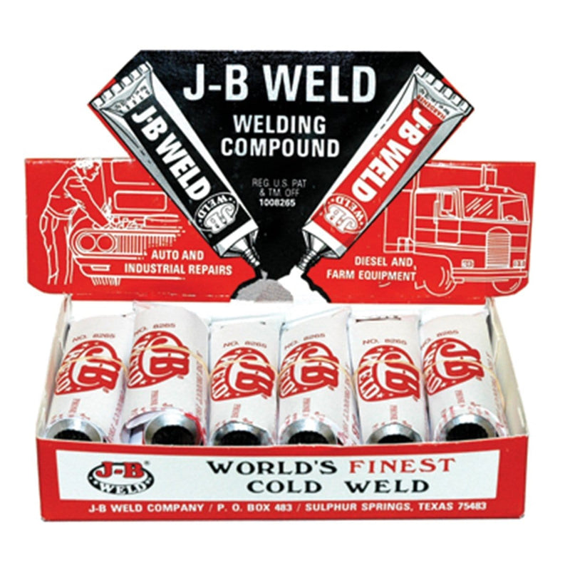 J B Weld 8265 Display Carton W/(6) Twin Tube Wraps - Pelican Power Tool