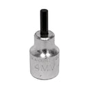 Lisle 33870 Bitsoc 4Mm 3/8D Imp Hex Blk - Pelican Power Tool