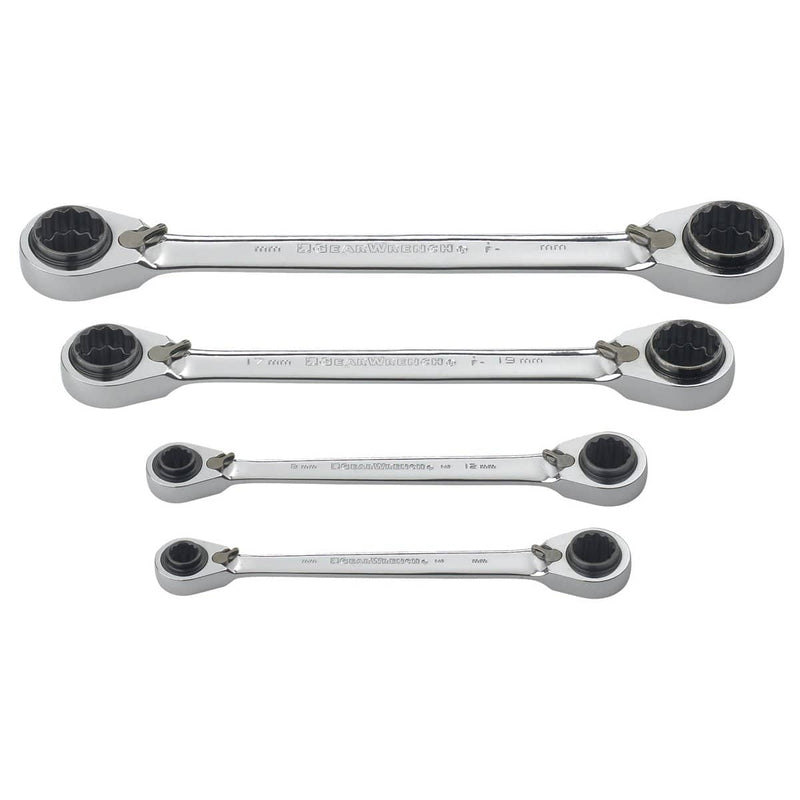 GearWrench 85215 4Pc Quad Box Metric Set - Pelican Power Tool