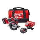 Milwaukee 2782-22 M18 Fuel Cordless Metal Cutting Circular Saw (2) Batt Kit - Pelican Power Tool