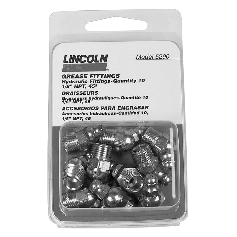 Lincoln Lubrication 5290 Fitting Grease 10 Pk - Pelican Power Tool