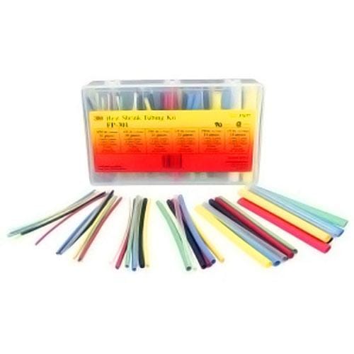 3M 37677 Heat Shrink Tubing Kit Fp301 133Pcs - Pelican Power Tool