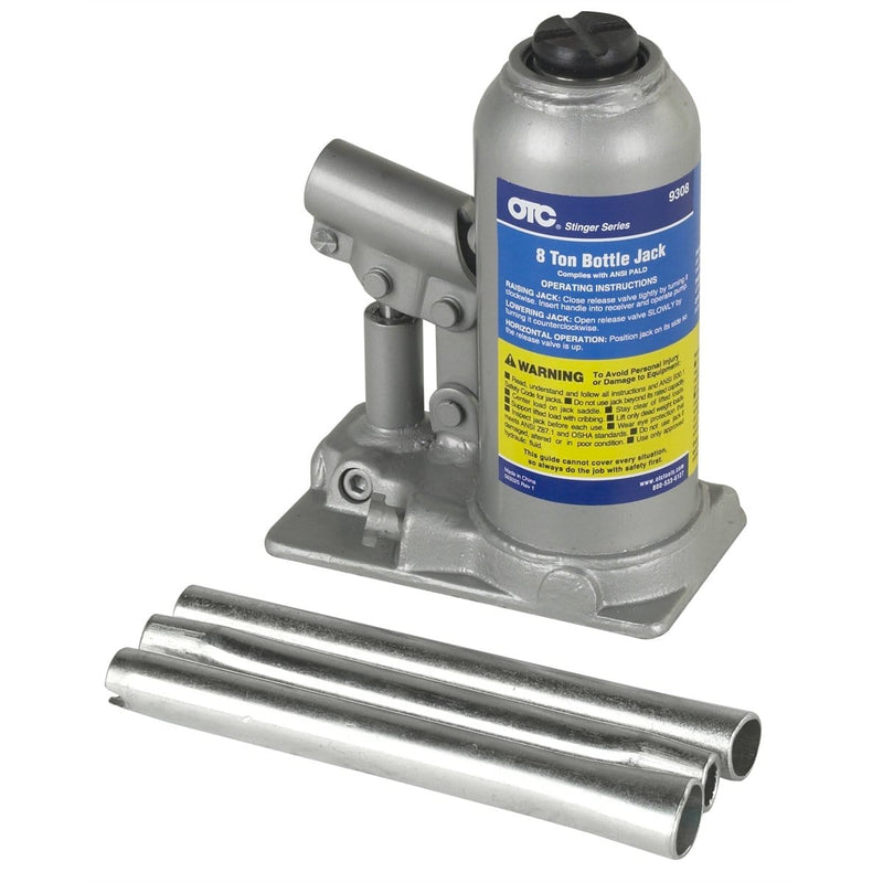 OTC 9308 8-Ton Bottle Jack - Pelican Power Tool
