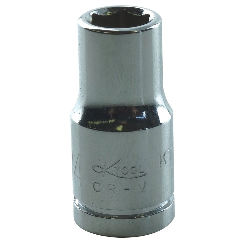 K Tool International KTI-22108 Soc 1/4 3/8D 6Pt Short - Pelican Power Tool