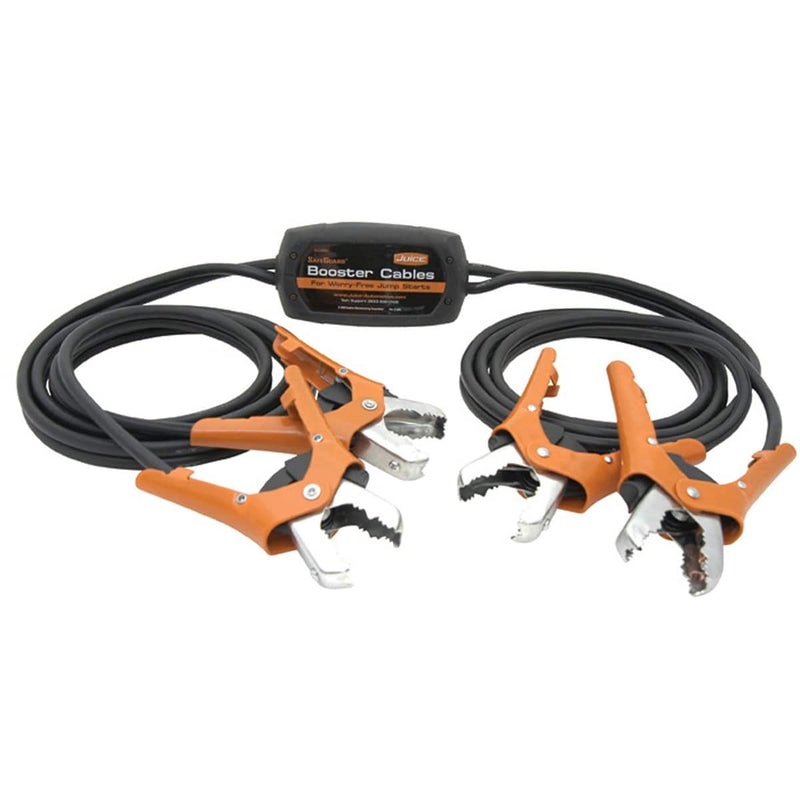 United Marketing Inc. BC0880 16 Ft 6 Gauge Juice Booster Cable W/Safeguard - Pelican Power Tool