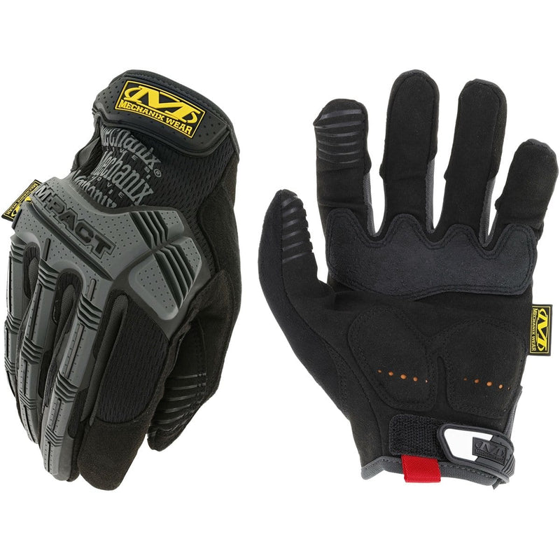 Mechanix Wear MPT-58-010 Lrg Mpact Glove D30 Hi Imp Blk/Gry - Pelican Power Tool