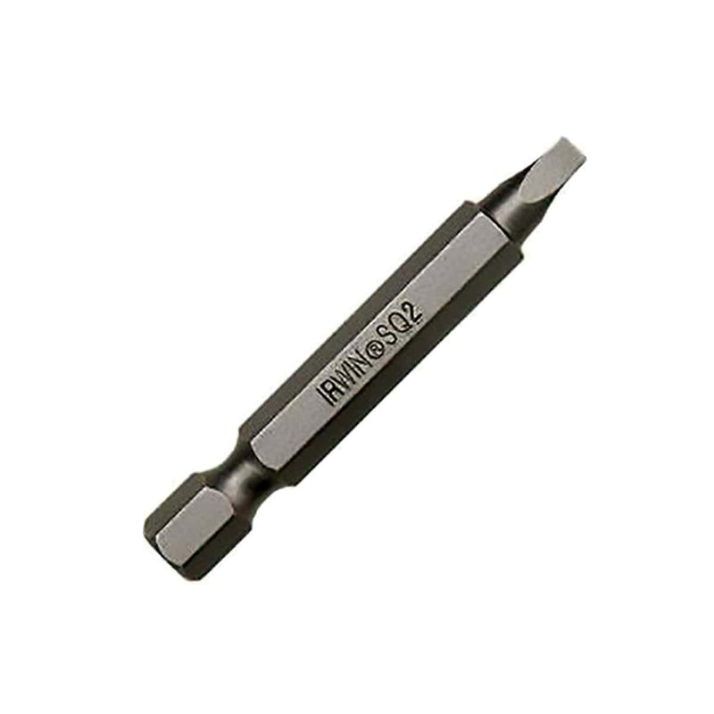 Hanson 93221 Power Bit, No. 2 Square Recess, 1/4 In. Hex Shank - Pelican Power Tool