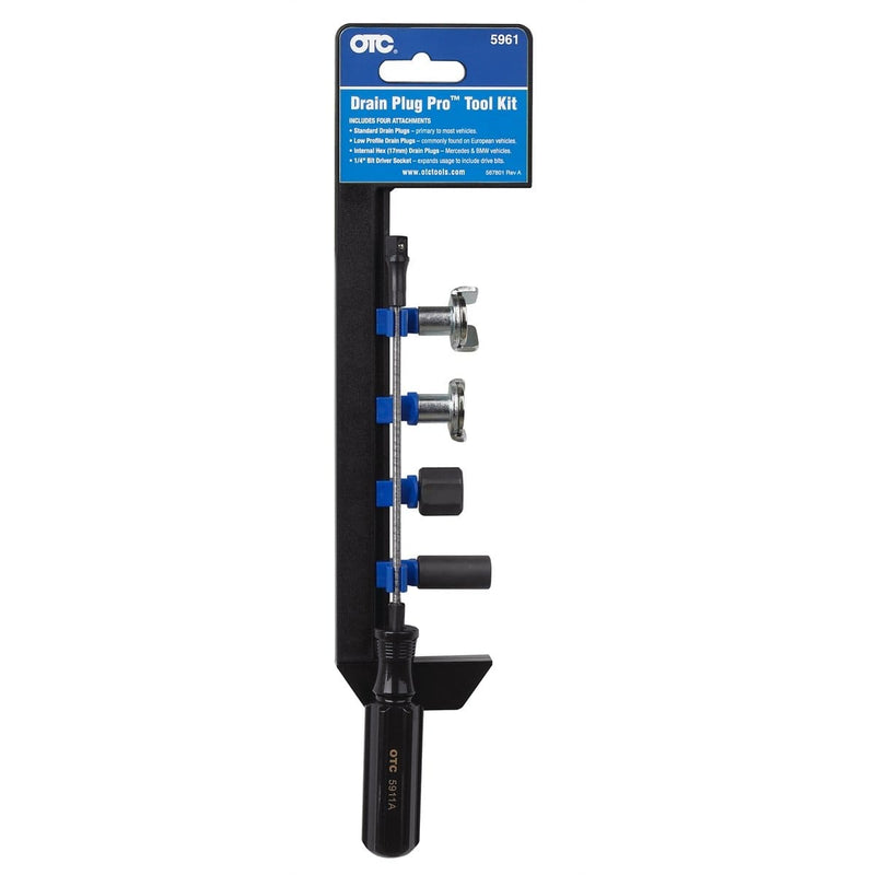 OTC 5961 Drain Plug Pro Tool Kit - Pelican Power Tool