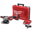 Milwaukee 2780-21 M18 Fuel 4.5 - 5" Grinder Paddle Switch (1) Redlith Xc5.0 Batt Kit - Pelican Power Tool