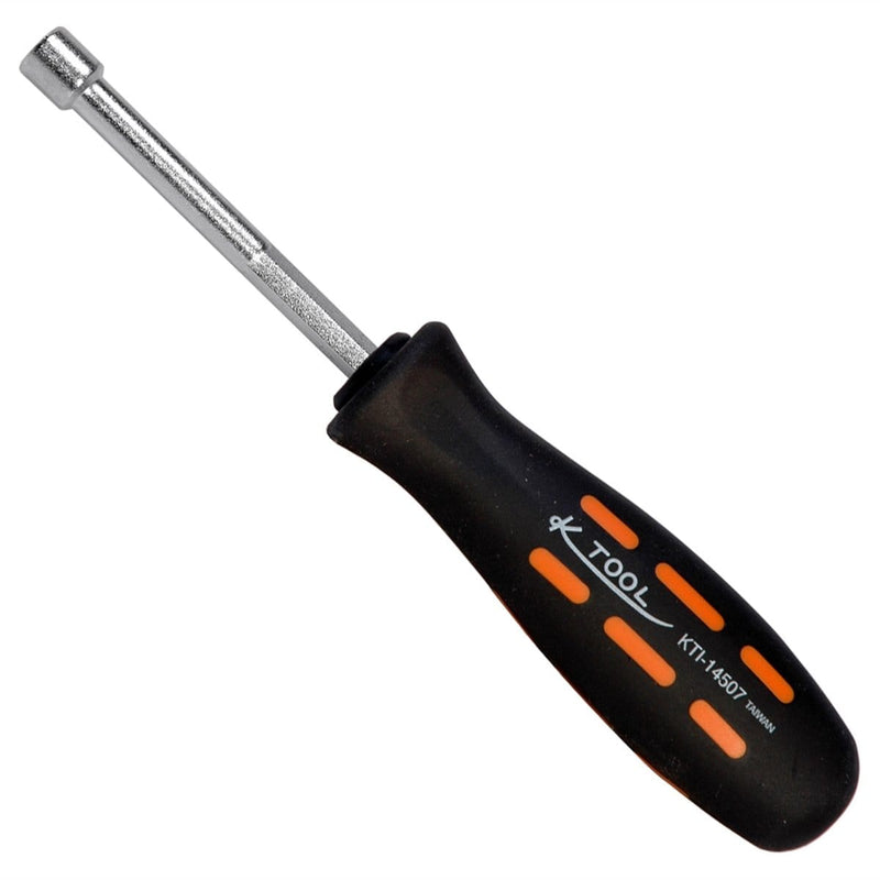 K Tool International KTI-14507 Metric Nutdriver 7Mm X 75 Soft-Grip Handle - Pelican Power Tool