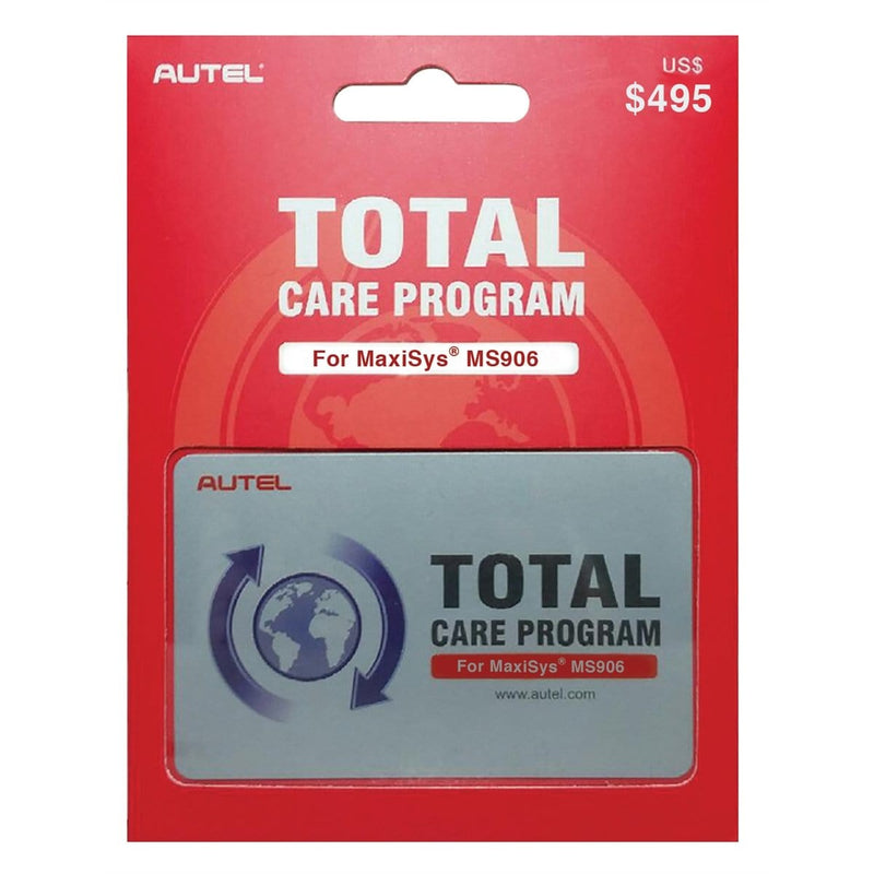 Autel MS906-1YRUpdate Ms906 One Year Total Care Program Card - Pelican Power Tool