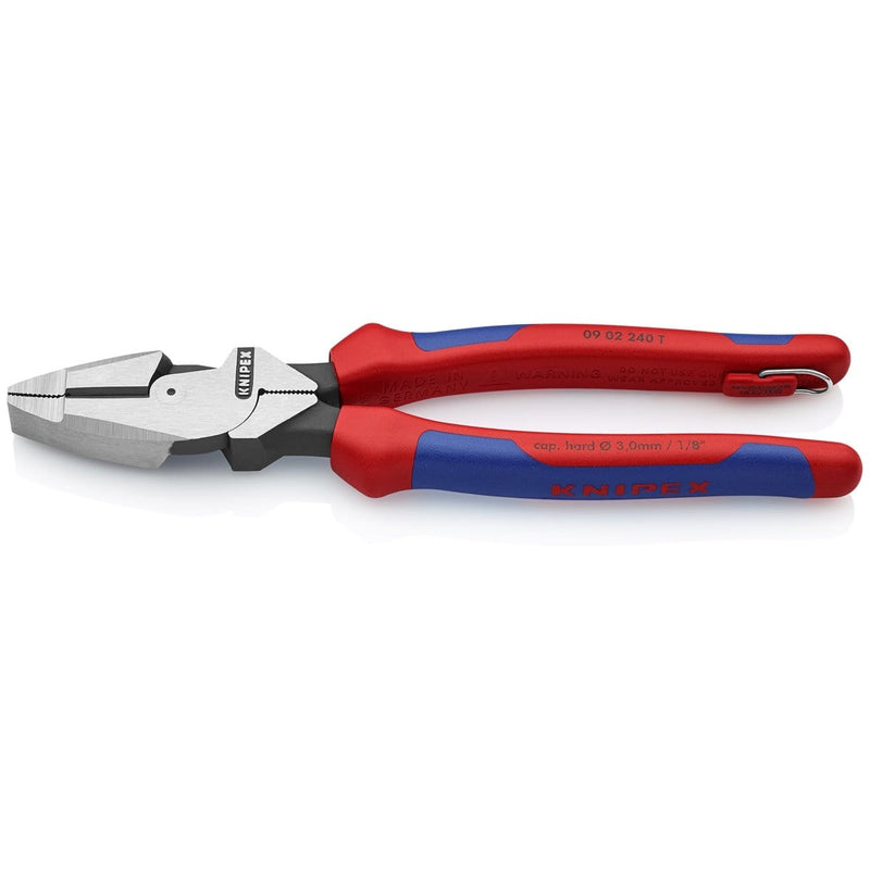 Knipex 09 02 240 T BKA High Leverage Linesman New England Head - Pelican Power Tool