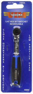 Vim Products HBR4 Close Quarters Bit Ratchet With Handle - Pelican Power Tool