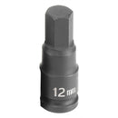 Grey Pneumatic 1912M 3/8 in. Drive x 12mm Hex Drive Impact Socket - Pelican Power Tool