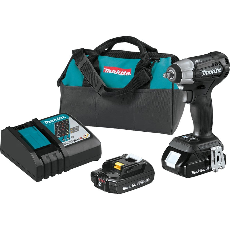 Makita XWT12RB 18V Lxt 2.0 Ah Brshlss Crdlss 3/8" Sq Dri Imp - Pelican Power Tool