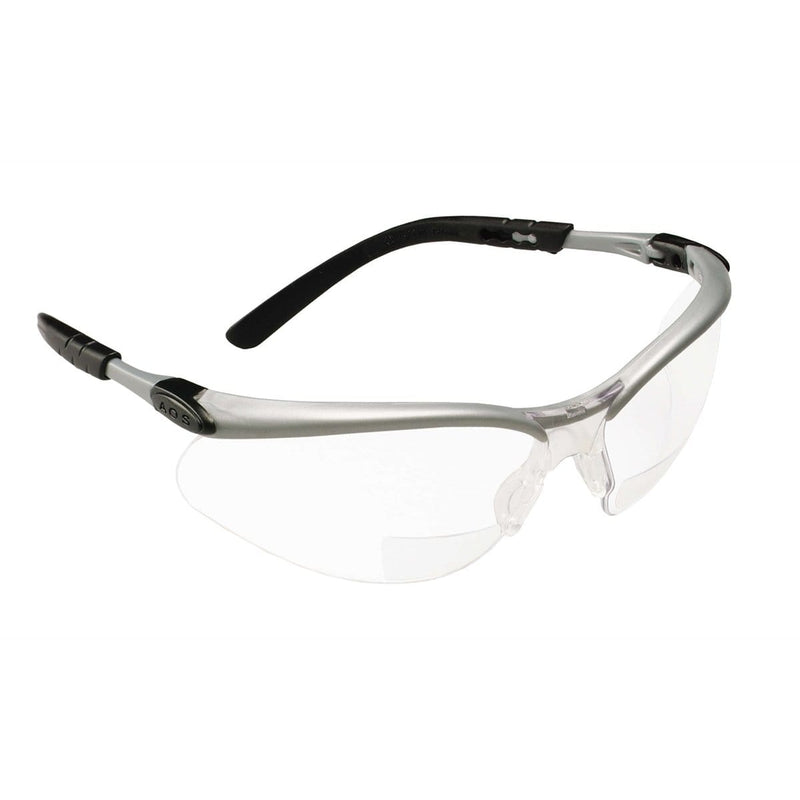 3M 11374 3M Bx Reader Protective Eyewear Silver+1.5 Diopter - Pelican Power Tool
