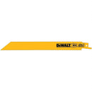 DeWalt DW4809 Recip Saw Blade 8" 14Tpi 5 Pk Xxx - Pelican Power Tool