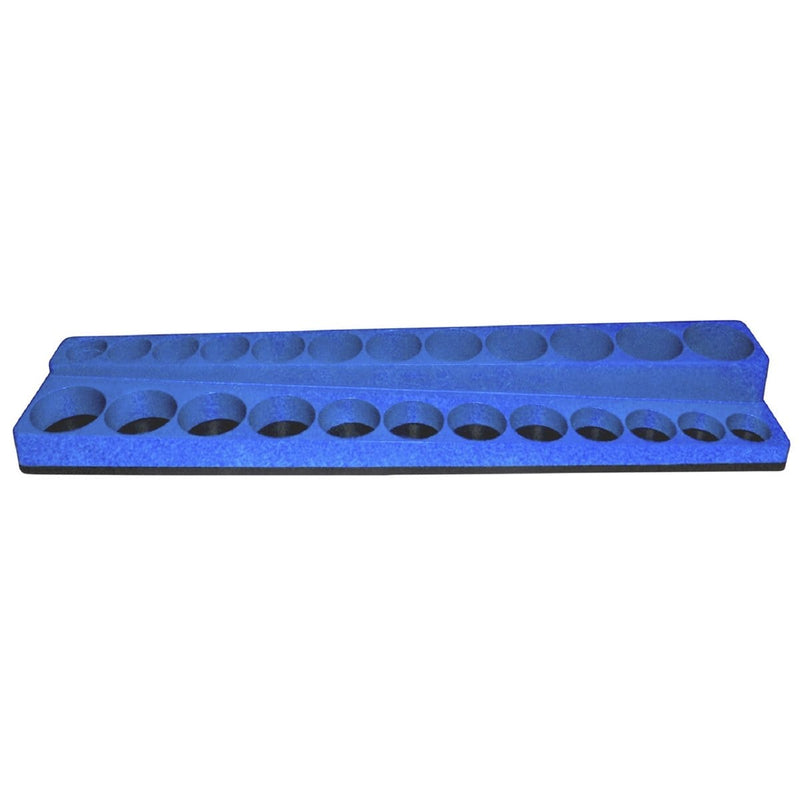 Mechanics Time Saver SD3810 3/8 In. 24-Hole Magnacaddy, Blue - Pelican Power Tool