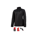 Milwaukee 233B-21S M12 Heated Women's Axis Jacket Kit, Size Small Black - Pelican Power Tool