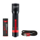 Milwaukee 2110-21 700-Lumen LED Rechargeable Aluminum Flashlight - Pelican Power Tool