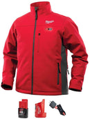 Milwaukee 202R-21XL M12 Heated Toughshell Jacket Kit Size XL Red - Pelican Power Tool
