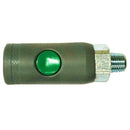 Milton Industries S-99788 1/4" Male Safety Coupler "T" Style - Pelican Power Tool