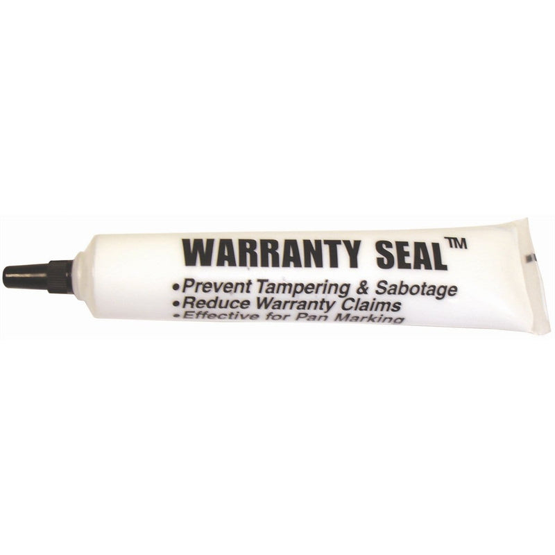 The Main Resource  Warranty Seal White 1.8 Oz Poly Squeeze - Pelican Power Tool