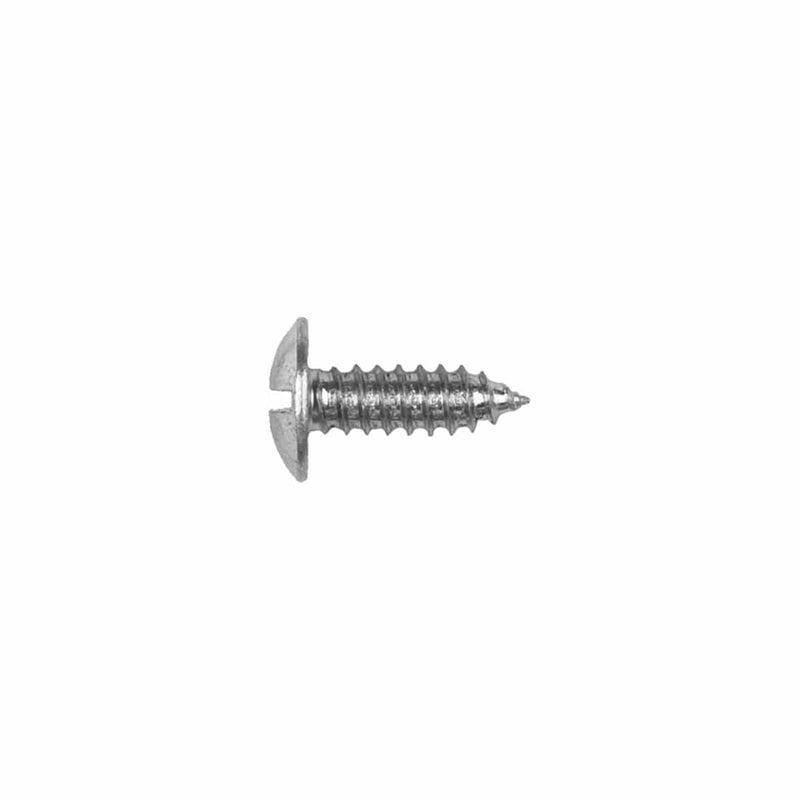 Auto Body Doctor DYN-6216RX Lic Plate Screw Slotted Truss Head Bright Zinc, Size: 1/4", Size: 9/16", Length: 3/4", Qty: 8 - Pelican Power Tool