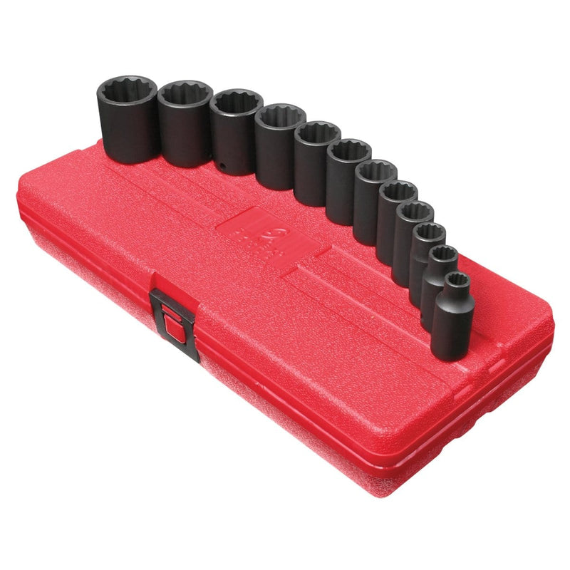 Sunex 3337 12-Piece 3/8 In. Drive 12-Point Fract - Pelican Power Tool