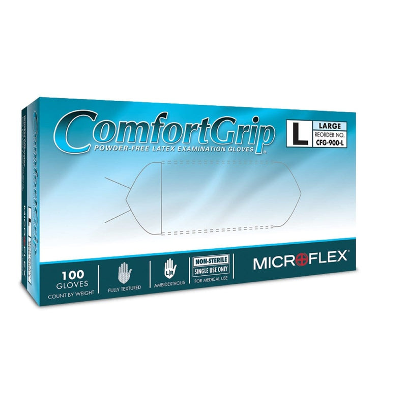 Microflex CFG900S Comfortgrip Latex Exam Gloves S 100Pk - Pelican Power Tool