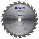 Hanson 15130 Irwin Hanson 7-1/4 In. 24T Arbor Circular Saw Blad - Pelican Power Tool