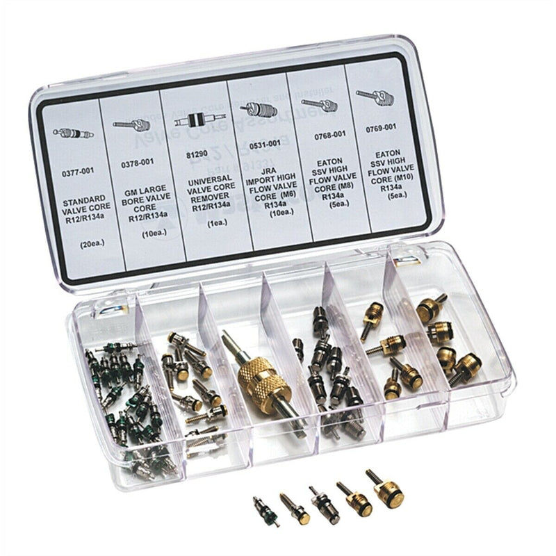 Mastercool 91337 Valve Core Assortment R12/R134A - Pelican Power Tool