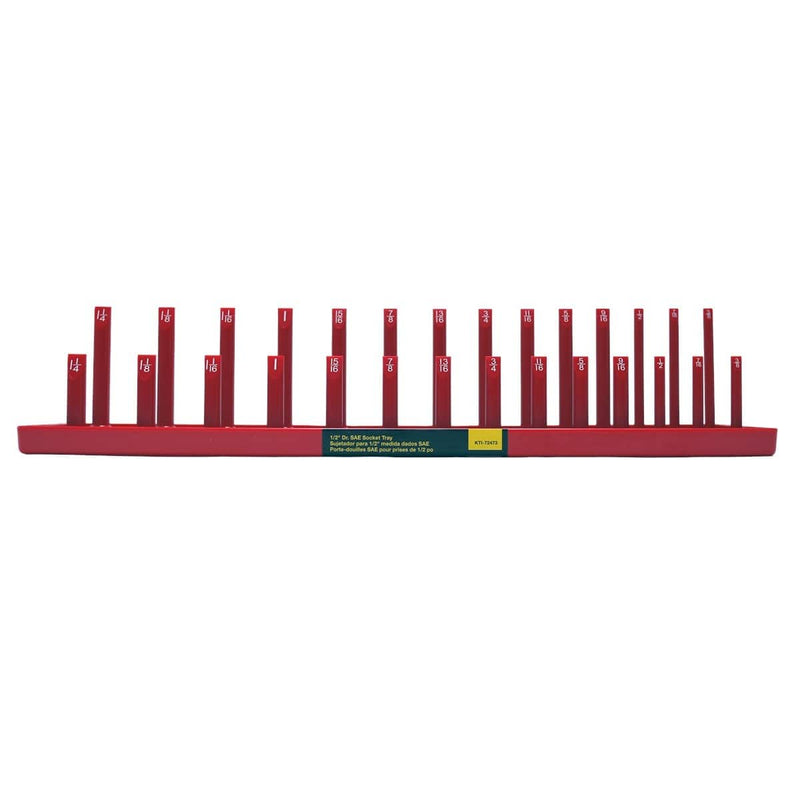 K Tool International KTI72473 1/2 " Dr Sae Soc Holder, Red - Pelican Power Tool