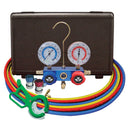 Mastercool 98661-PRO Dual 134A/R-12 Aluminum Gauge Set/Free 85530 - Pelican Power Tool