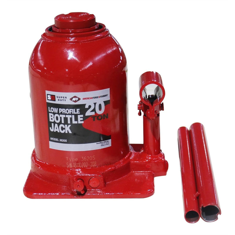 Surewerx USA 3620S 20 Ton Super Duty Bottle Jack Short - Pelican Power Tool