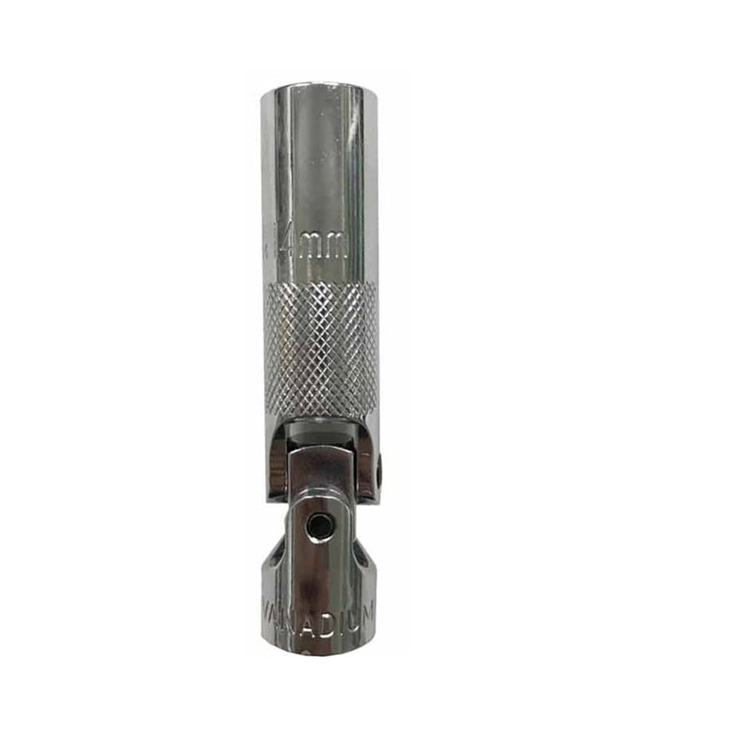 Vim Products SPMU14M 14Mm Universal Joint Spark Plug Socket 3/8 Sq.Dr. - Pelican Power Tool