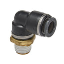 S.U.R. and R Auto Parts ABE330 Male Elbow 3/8" Tube X 1/4" Npt (2) - Pelican Power Tool