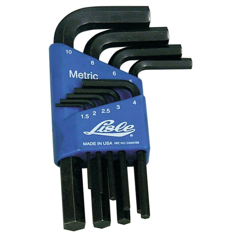 Lisle 42300 Metric Hex Key Set - Pelican Power Tool