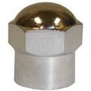 The Main Resource TI108 Chromed Plastic Sealing Hex Cap (100 Per Box) - Pelican Power Tool