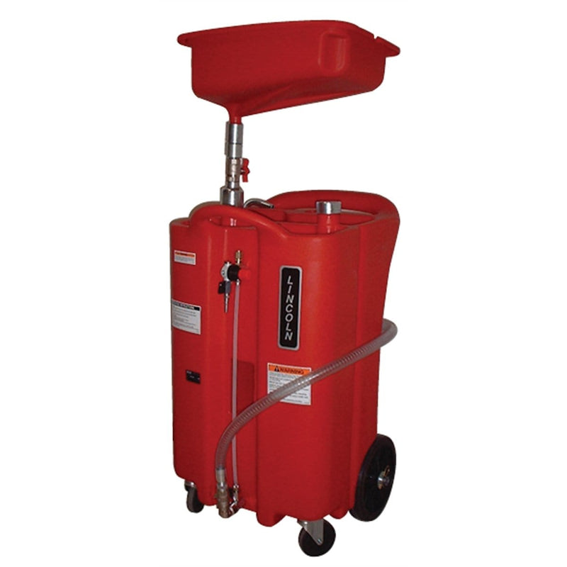 Lincoln Lubrication 3624 Pressurized 26 Gal Used Fluid Evacuation Tank - Pelican Power Tool