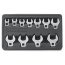 GearWrench 81908 11Pc Sae Crowfoot Wrench Set 3/8" - 1" - Pelican Power Tool