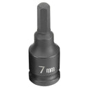 Grey Pneumatic 1907M 3/8" Drive x 7mm Hex Driver - Pelican Power Tool