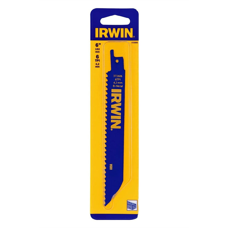 Hanson 372606 Reciprocating Saw Blade, 6 In. Long, 6 Tpi, Bi-Met - Pelican Power Tool