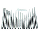 K Tool International KTI-72901 Punch & Chisel Set 15 Pc. In Plastic Tray - Pelican Power Tool