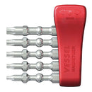 VESSEL TOOL U.S.A INC IBMG50K002 Impact Ball Bits Tx Assort X50 5Pc With Mg Holder - Pelican Power Tool