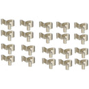 Vim Products V420C-20B 20Pk Clips 1/4" Soc Rail 20/Pk - Pelican Power Tool