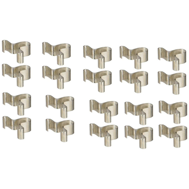 Vim Products V420C-20B 20Pk Clips 1/4" Soc Rail 20/Pk - Pelican Power Tool