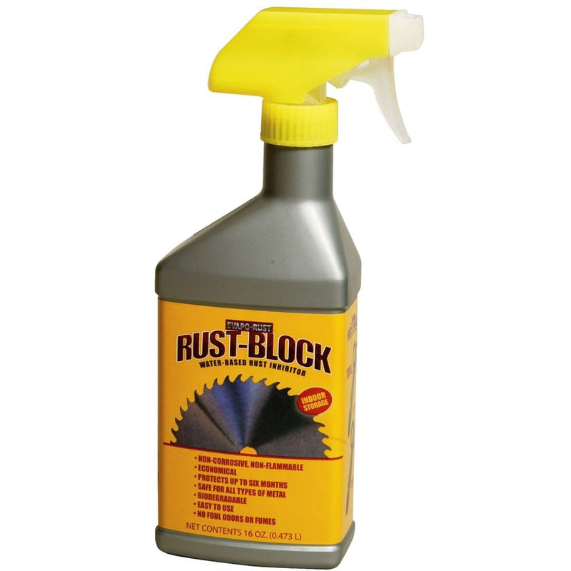 Evapo-Rust RB015 4Pc Case 16Oz Rust Block Rust Inhibitor W/ Trigger - Pelican Power Tool